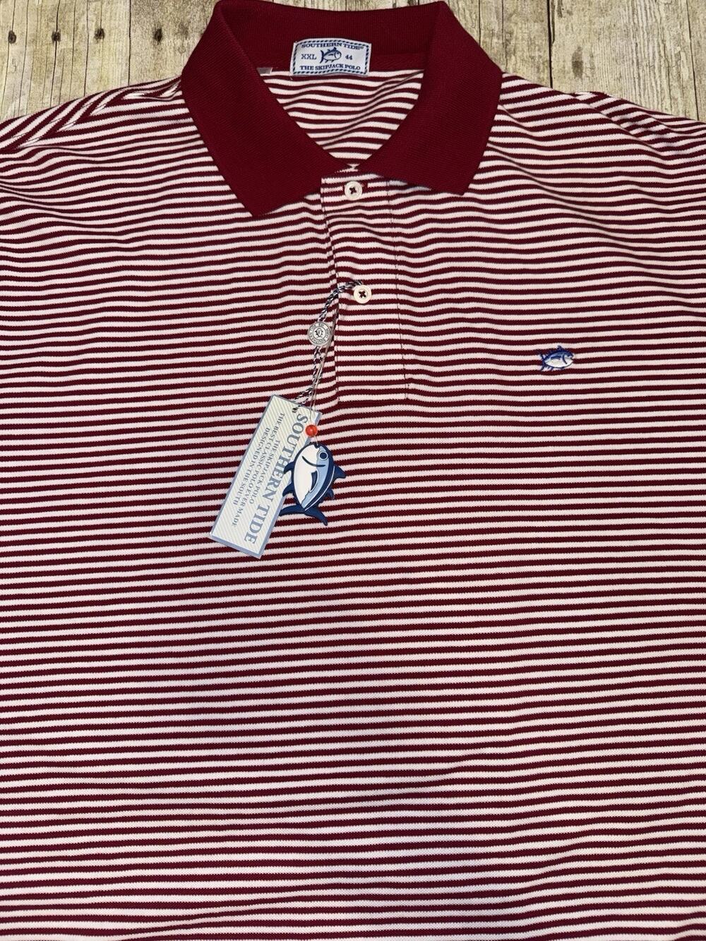 “Roll Tide Fans” Men Size XXL Very Nice Southern Tide Polo Shirt New With Tags